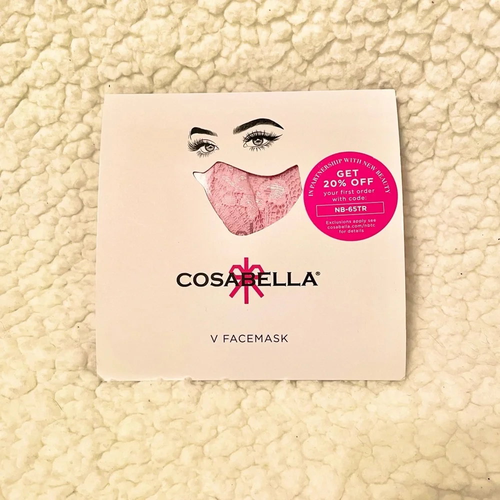 NWT Cosabella V Face Mask